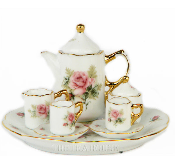 Miniature Porcelain Tea Set <br />**Sorry - Sold Out**
