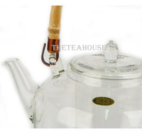 Glass Kettle and Stand