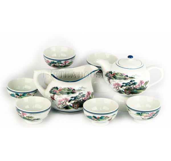 Porcelain Gongfu Tea Ceremony Set <br />**Sorry - Sold Out**