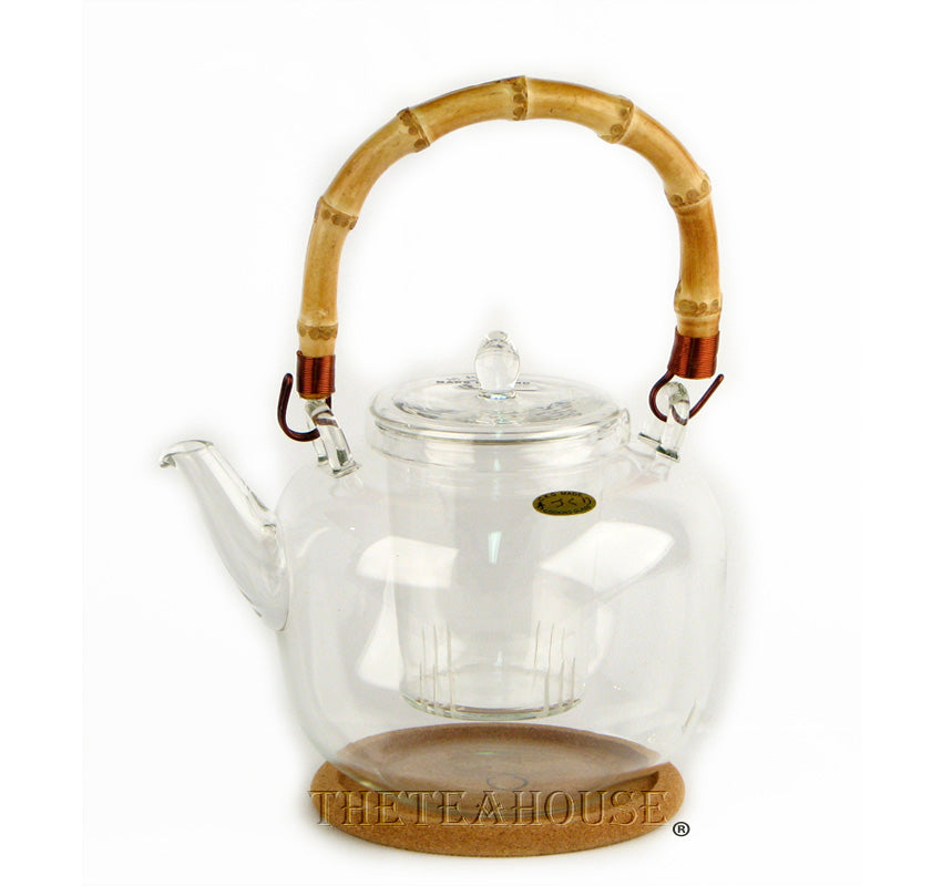 Timeless Moments Bamboo Teapot with Trivet