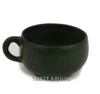 Green Clay Handled Cup