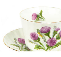 Thistle Cup & Saucer