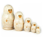 Matrioshka Nesting Dolls - Wedding Doll