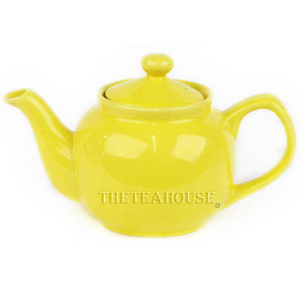 Two Cup Colored Teapot (12 oz) - Yellow