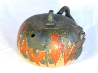 Green and Yellow Gourd Teapot